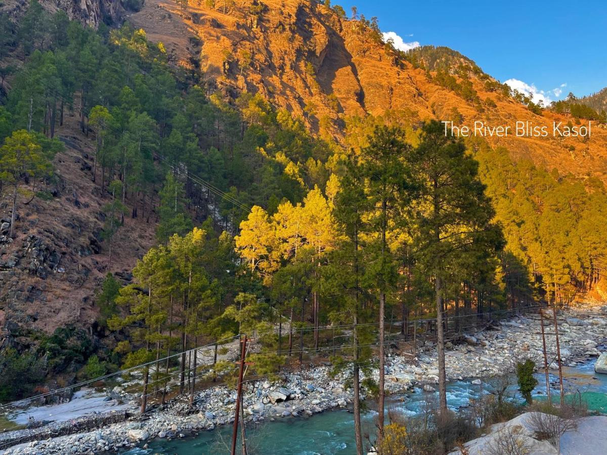 Hotel Mid Orchard Kasol L River Side -Pure Veg Hotel Eksteriør bilde