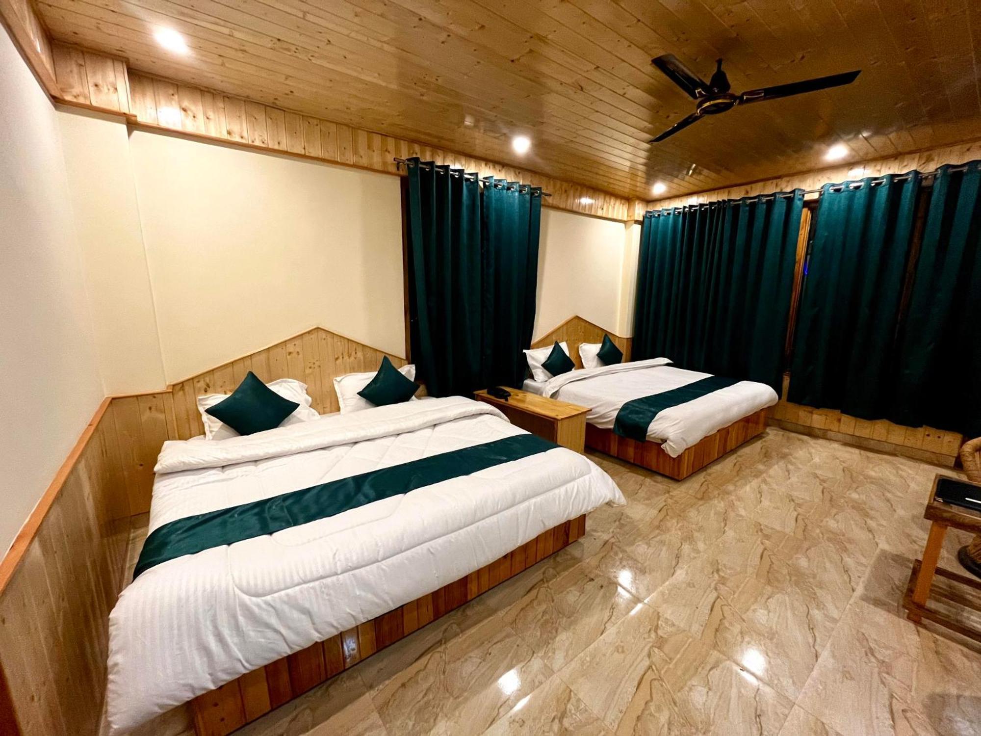 Hotel Mid Orchard Kasol L River Side -Pure Veg Hotel Eksteriør bilde