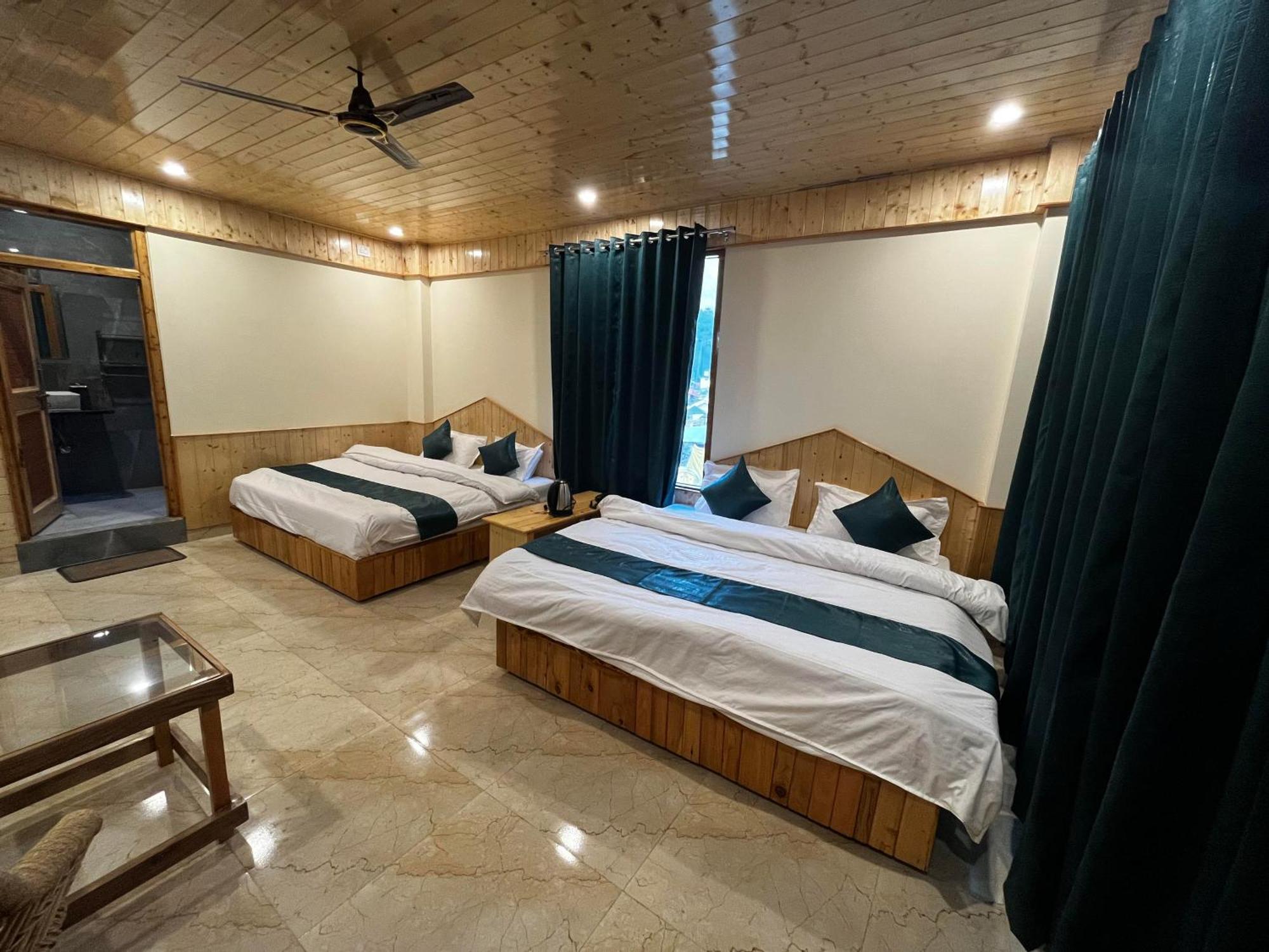 Hotel Mid Orchard Kasol L River Side -Pure Veg Hotel Eksteriør bilde