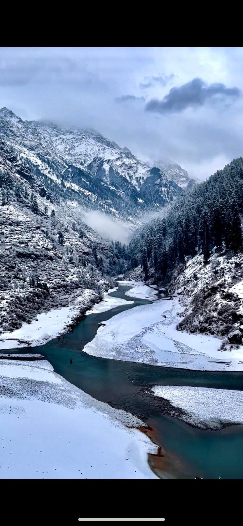 Hotel Mid Orchard Kasol L River Side -Pure Veg Hotel Eksteriør bilde